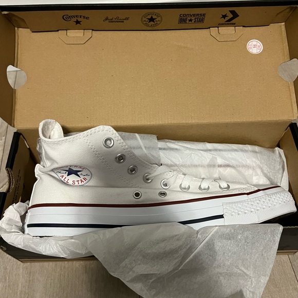Converse Chuck Taylor All Star Hi Sneaker - White UNISEX - Picture 4 of 7